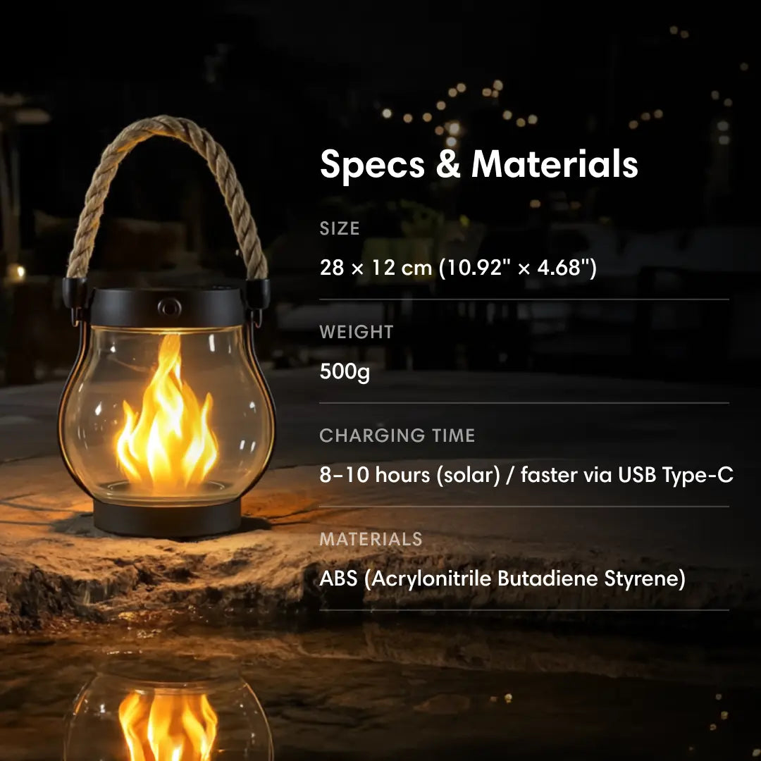 Solar Ember Light