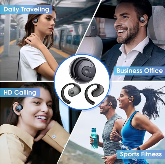 🏆#1 Best Seller💎AI Translation Wireless OWS Bluetooth5.4 Earphones (Fit iOS & Android)