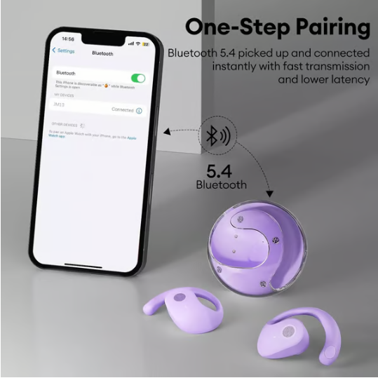 🏆#1 Best Seller💎AI Translation Wireless OWS Bluetooth5.4 Earphones (Fit iOS & Android)