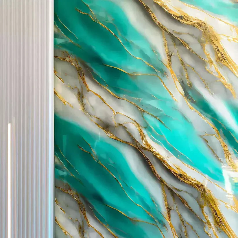 Marbled Vinyl Tiles (2.7m x 1m)